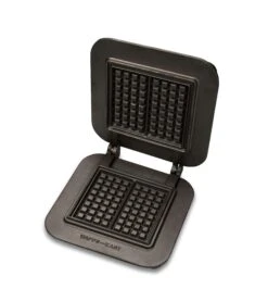 WAS Germany - Backplatte Kant Waffel Für Backsystem I & II, 15,3 X 8 X 1,9 Cm, Gusseisen (345012153)