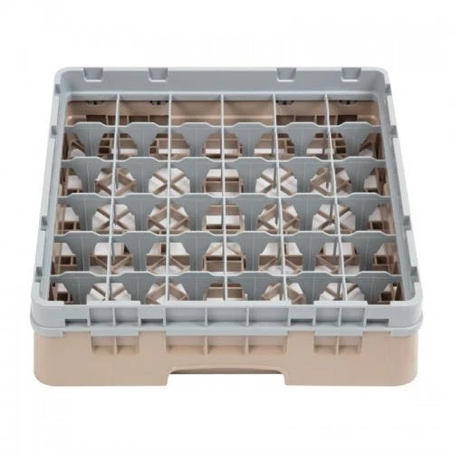 Cambro Gläserspülkorb Beige Mit 36 Fächern Max Glashöhe 9,2cm. Dieser Gläserspülkorb Bietet