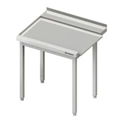 Stalgast Edelstahl Ablauftisch, 1100 Mm Breit, Anbauseite Rechts