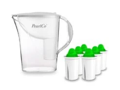 Wasserfilter Standard Weiß Inkl. 6 Alkaline Filterkartuschen