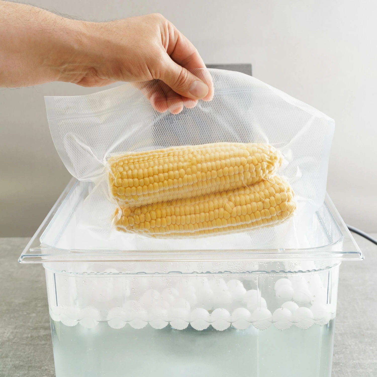 Vakuumrolle Vakuumbeutel Goffriert Lebensmittel 200 X 6000 Mm Vakuumfolie 2 Rollen – Bild 7