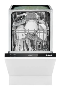 Bomann Gspe 7415 VI Geschirrspüler 45cm Vollintegriert 9 Gedecke