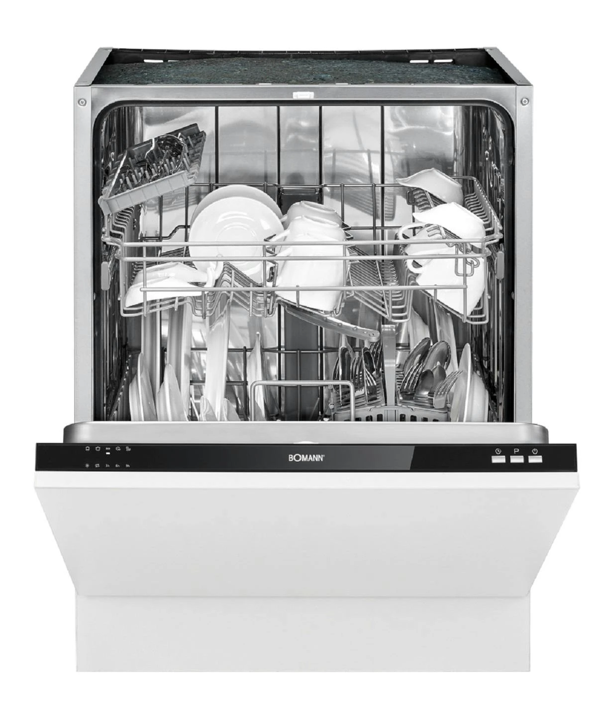 Bomann Gspe 7415 VI Geschirrspüler 45cm Vollintegriert 9 Gedecke – Bild 2