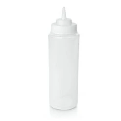 WAS Germany - Quetschflasche, Ø 8 Cm, 0,95 Ltr., Transparent, Polyethylen (3736002)