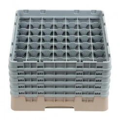 Cambro Gläserspülkorb Beige Mit 49 Fächern Max Glashöhe 25,7cm. Dieser Gläserspülkorb Bietet