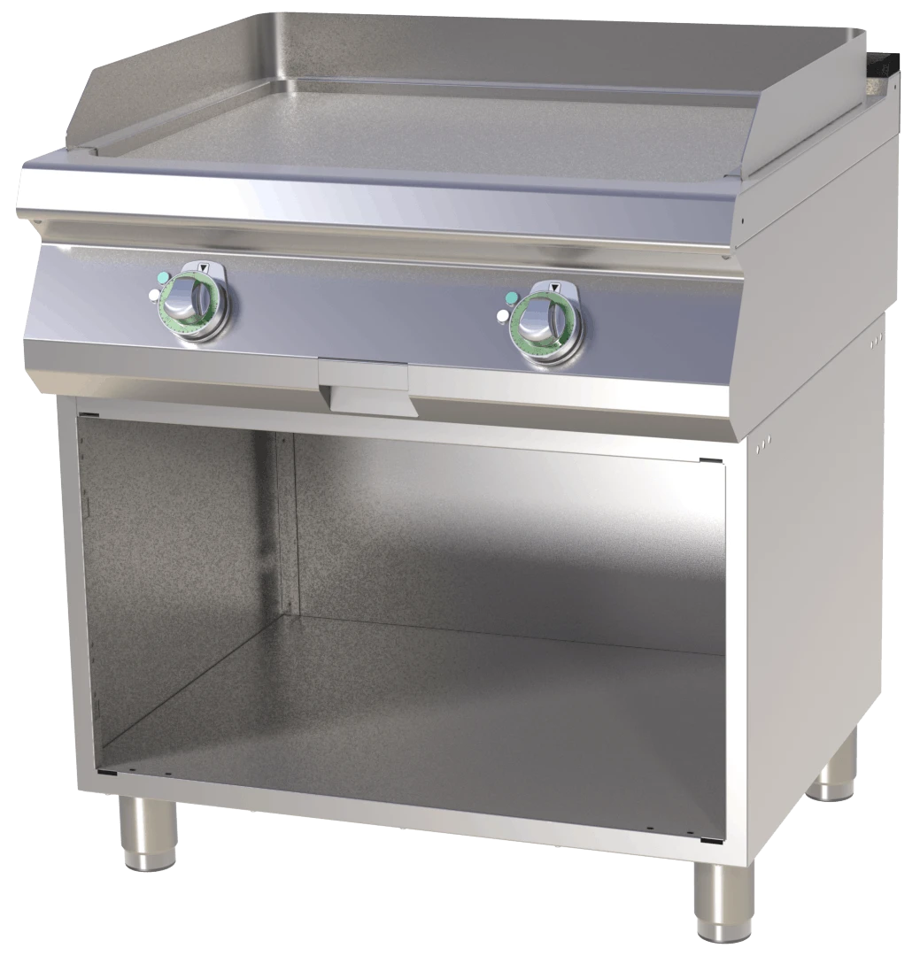 Gastro Gas-Dreifach-Griddleplatte Grill Grillplatte Bratplatte 990x600x290 Mm – Bild 6
