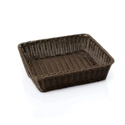 WAS Germany - GN Systemkorb GN Basket 31 2/3-100 Mm, Holzoptik, Polypropylen (3140231)